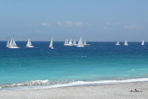 'Global MBA Trophy Yacht Race, off Ixia Beach - Rhodes, 30 April 2011' - Rodi
