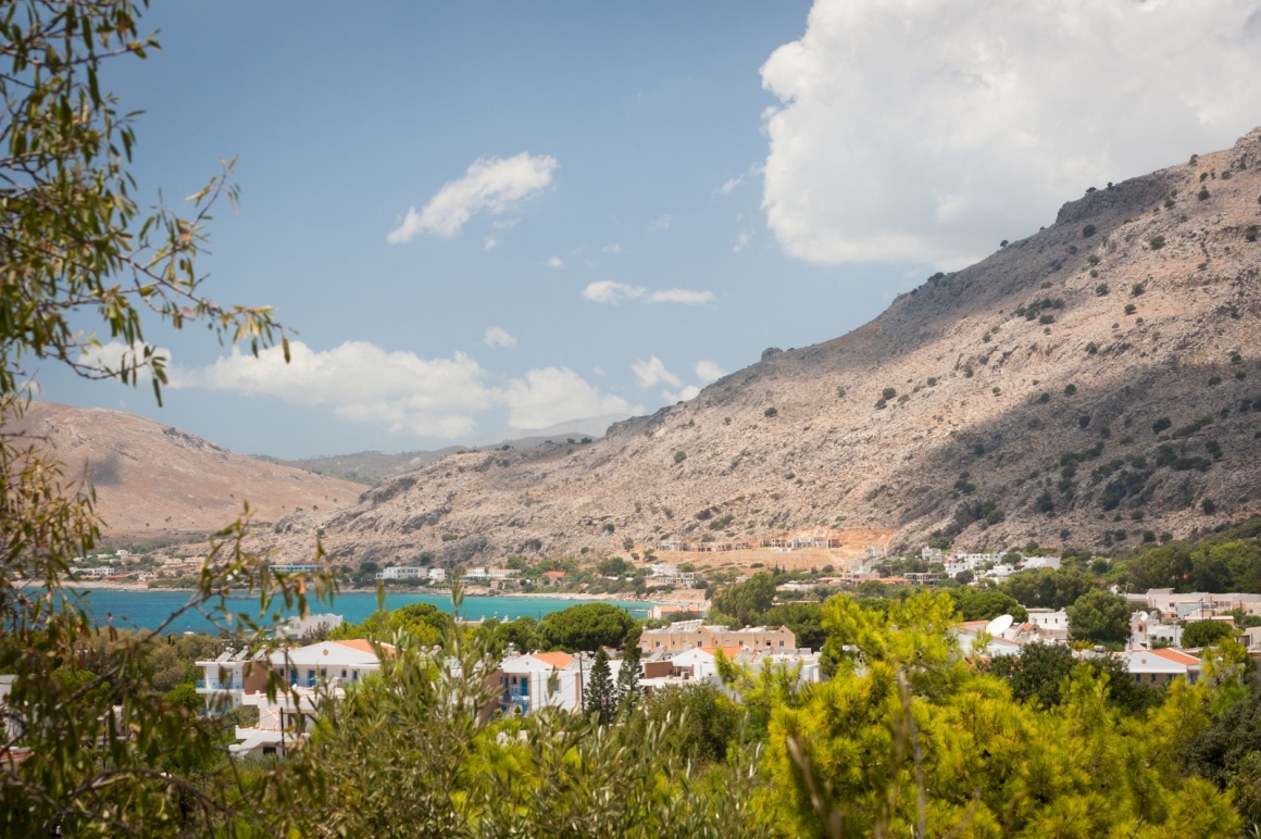 'A view of Pefkos, Rhodes, Greece' - Rodi